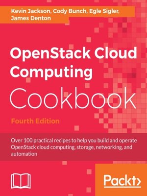 cover image of OpenStack Cloud Computing Cookbook